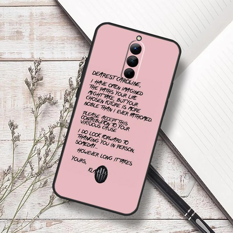 The Vampire Diaries Zitate Kunst Hülle Für ZTE Nubia Red Magic 11 10S 9S 8S 8 9 10 Pro Plus 6 7 6S 7S RedMagic 10 Air Cover