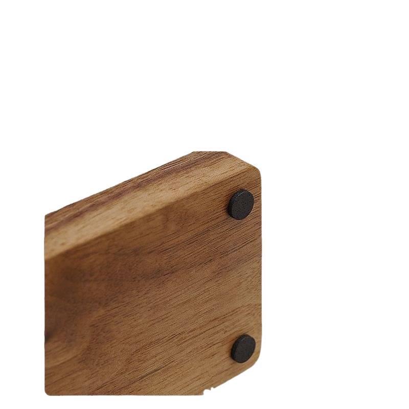 Retro Wooden Pen Holder & Multifunctional Phone Stand