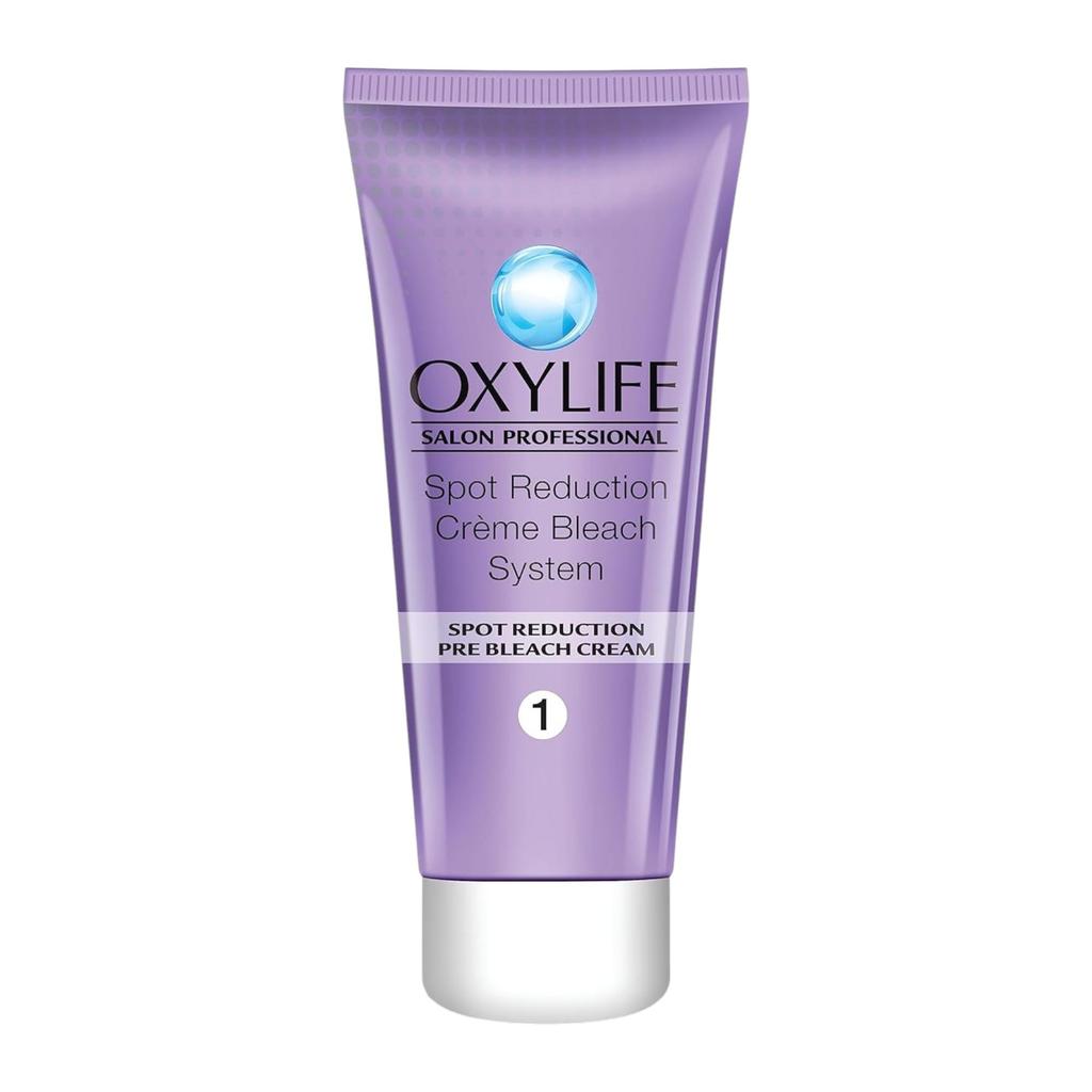 Oxylife Salon Professional Spot Reduction Creme Bleach 345g | Gentle Skin Lightening With Oxysphere Technology | Reduces Dark Spots