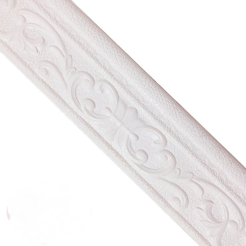 1ks pro podlahové rohové samolepky na zeď Samolepící linie pasu 3D reliéfní domácí dekorace