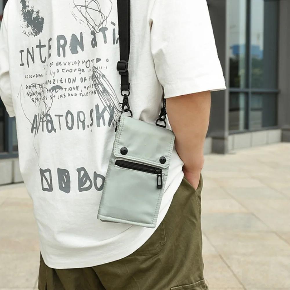 Men Travel Hanging Neck Passport Bag Women Waterproof Nylon Credit ID Card Package Portable Multifunction Money Ticket Wallet