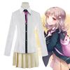Projectile on broken cosplay costumes female green, uniform school uniform animation costumes