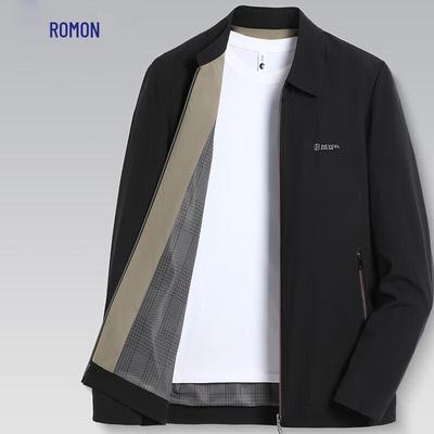 Chaqueta de Solapa Casual de Negocios para Hombre