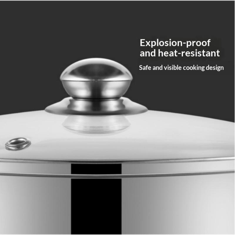 Stainless Steel Single/Double-Layer Steamer Basket Strainer Pot Steaming Grid Thickened Generic Food Steam Rack Home Cooking