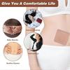50Pcs Castor Oil Patches, Castor Oil Pack Wrap, Disposable Castor Oil Pack Wrap Belly Button Pads Absorbent Self-Adhesive