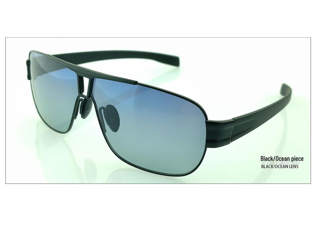 Men's Oversized Polarized Aviator Sunglasses - European/American Style, UV Protection, Metal Frame, Model 8516.