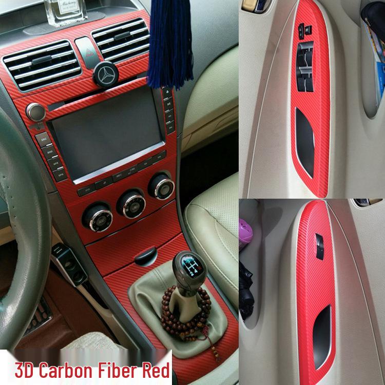 BYD L3 Center Console Carbon Fiber Interior Protection Sticker