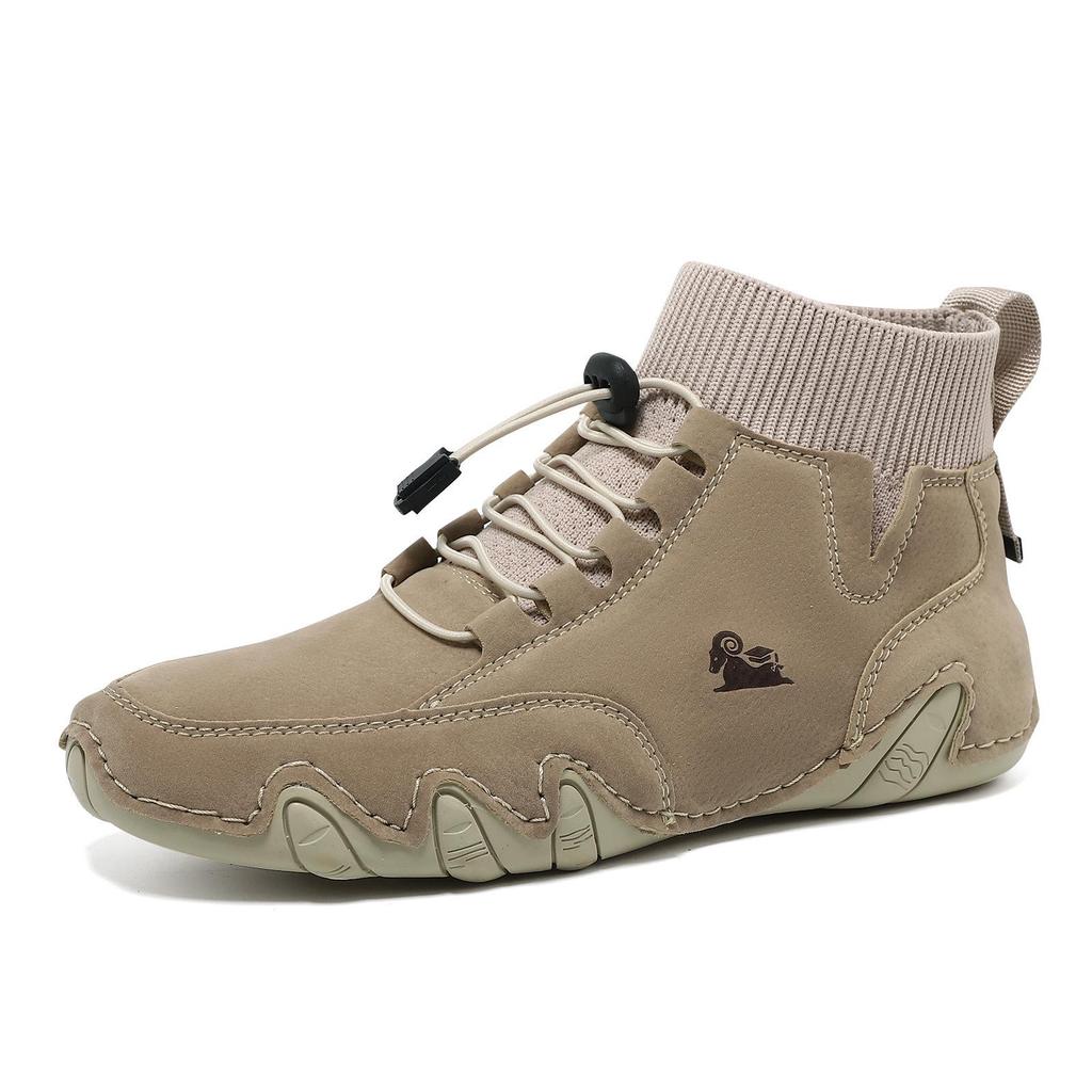 Unisex High-Top Casual Shoes and Large-Size Martin Boots