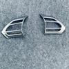 For Mazda 2 Hybrid Version 2024 ABS Chrome Black Car Steering Wheel Buttons Cover Frame Trims Sticker Car Styling Accessories