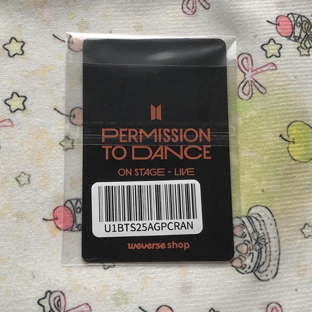 [USED] Jungkook P.T.D STAGE-SEOUL GLOBAL BTS Trading Card