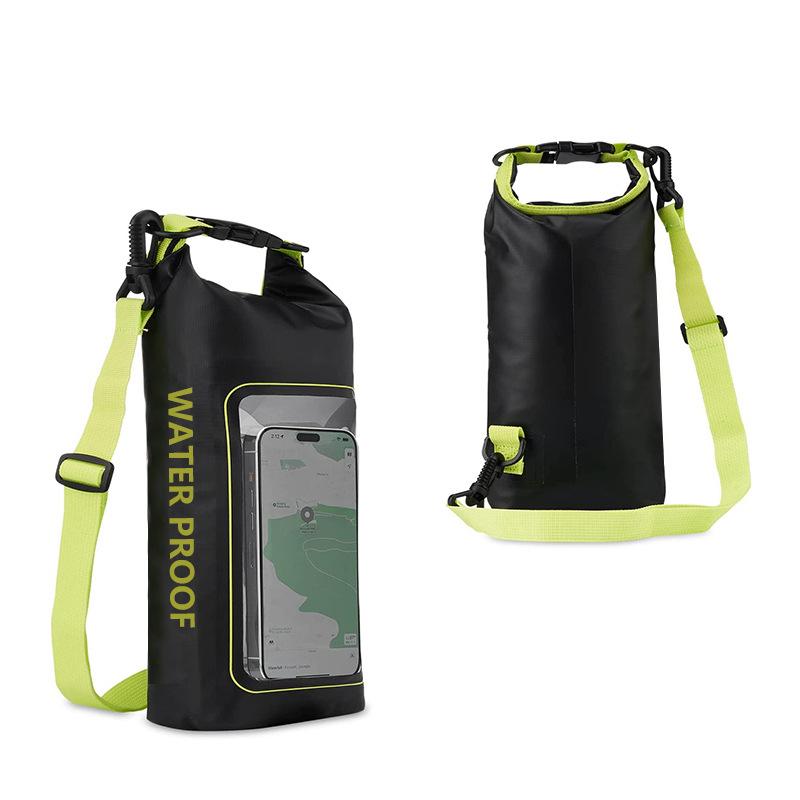 IP68 Waterproof Mini Bucket Bag CaseMate Soap Bubble Dry Sack with Strap for Beach Hiking Camping