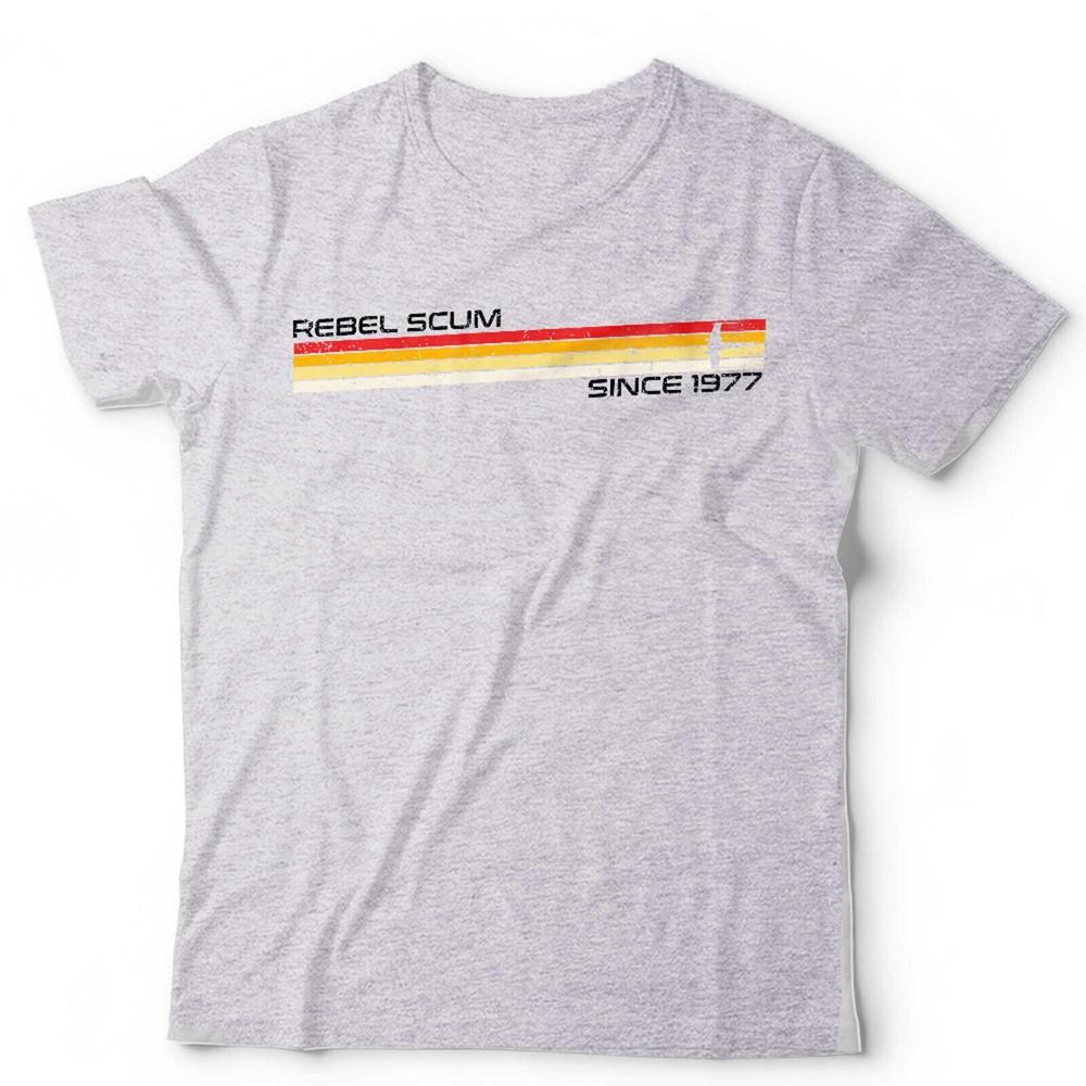 Rebel Scum Tshirt Since 1977 Unisex Kids Sci Fi Iconic Movie Quote Retro