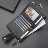 Men's Wallet Business Simple PU Leather Short Wallet With Multiple Card Slots Large Capacity Card Bag Coin Purse