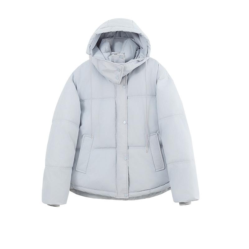 Loose bread clothes Casual short down cotton clothes Female couples Thickened niche design Thickened cotton clothes jacket