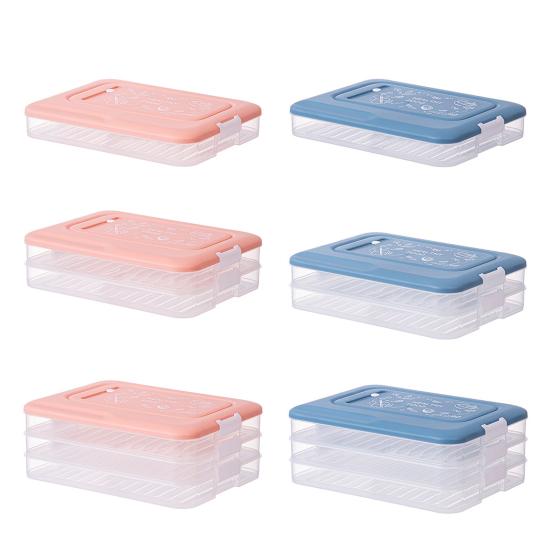 Egg Preservation Large Capacity Convenient Visible No Odor Refrigerator Storage Holder Fridge Storage Organizer