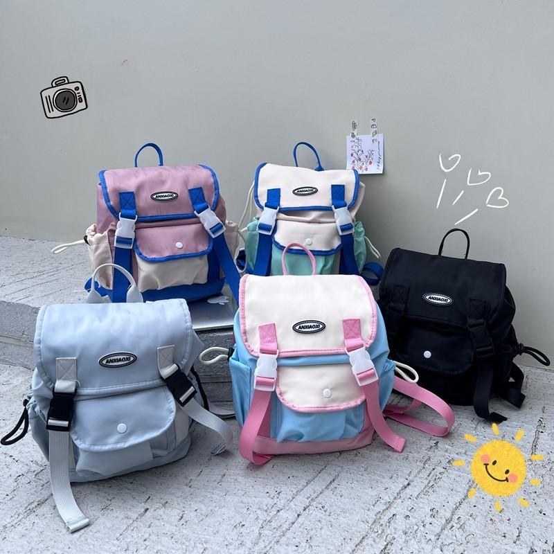 Kids Backpack School With Breathable Nylon Material For Elementary Use Students