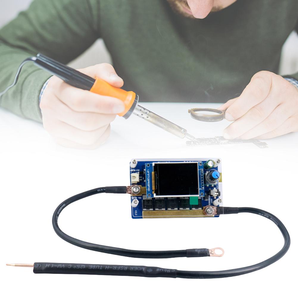 Spot Welding Machine Control Board Power Adjustable Spot Welder DIY Kit Digital Display Digital Spot Welding Machine