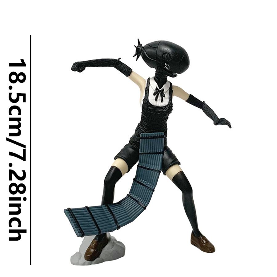 18.5cm Anime Chainsaw Man Action Chainsaw Demon Figure Reze Beauty Girl Collection Model Doll Toys