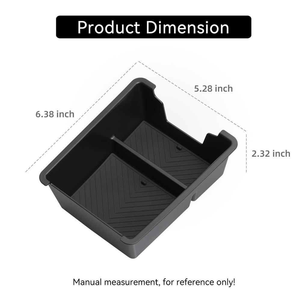 for Renault Dacia Duster 2025 2026 Car Storage Box Interior Accessories Center Console Armrest Storage Organizer Tidying Case