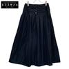T-mat Masaki-Paris Navy Flare Skirt Skirt 1 NavyUsed