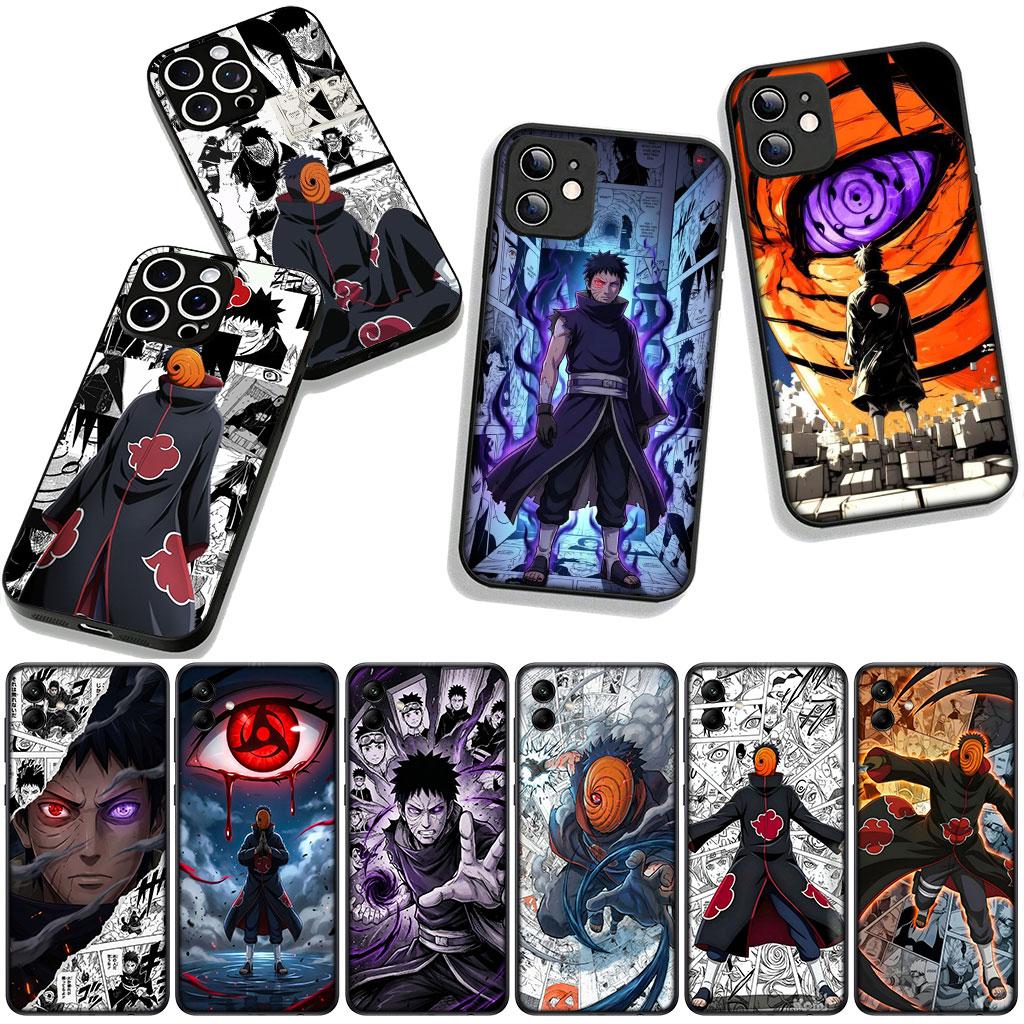 Anime Obito Narutos Uchiha Tobi Case for Samsung Galaxy A25 A37 A57 A12 A14 A31 A41 A50 A51 A70 A71 A72 A21S M15 Note 20 9 8 10