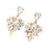 Colorful Earrings, Light Luxury  High-end  Elegant Socialite Earrings  Niche Earrings