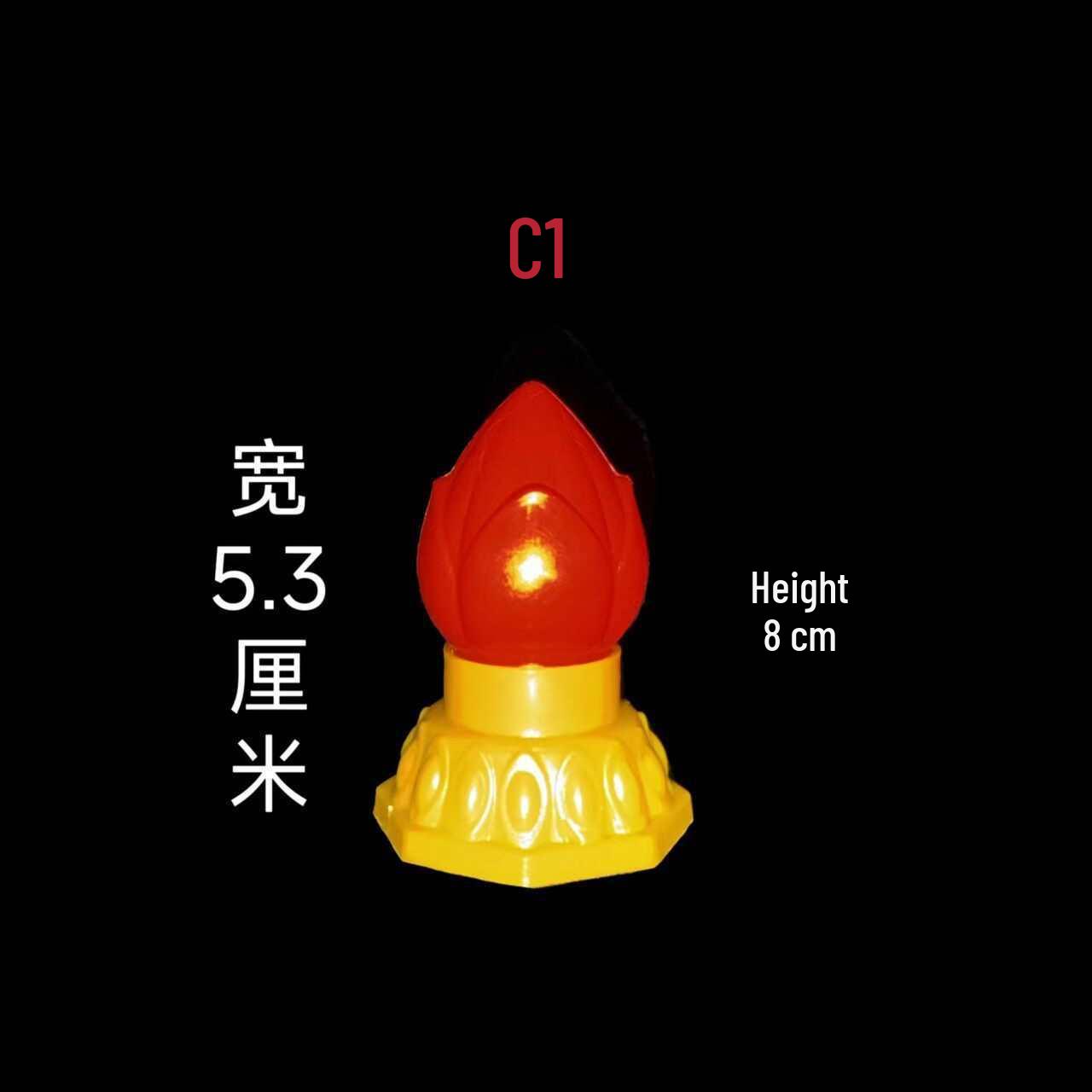 New Year Electronic & Style Lanterns for Spring Festival, Lantern Festival, Buddhist Offerings, Qingming Ancestor Worship, Eternal Light