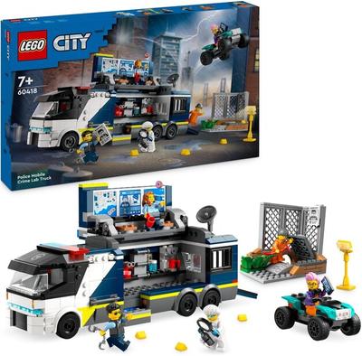 LEGO City 60418 Police Crime Lab Truck