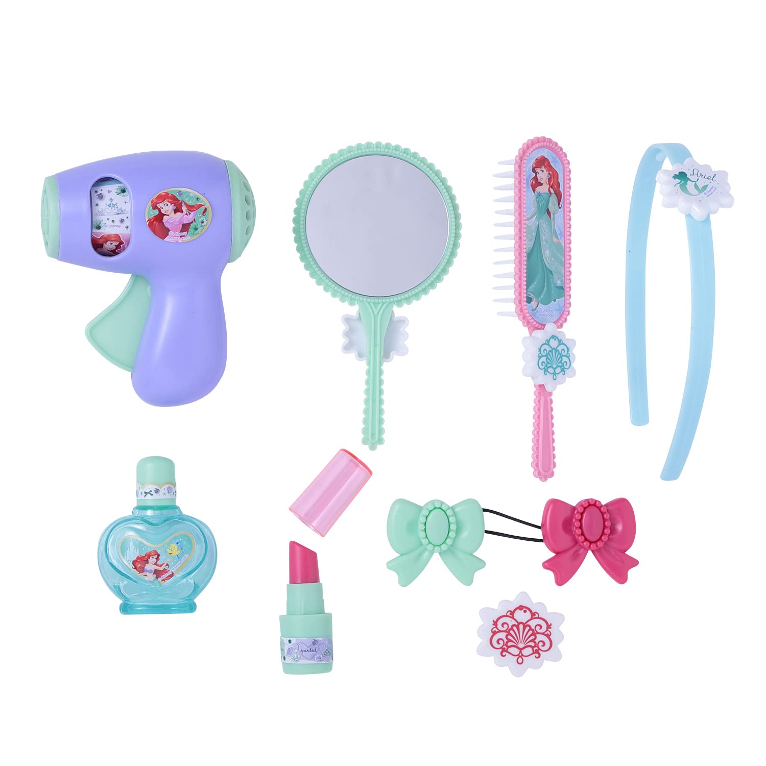 

Maruka Disney Princess Hair Makeup Set Toy Accessories Ages 192338 ~Ariel~ 3+