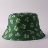 Digital printing small edge bucket hat spring and summer double-sided can wear outdoor sunshade basin hat spot