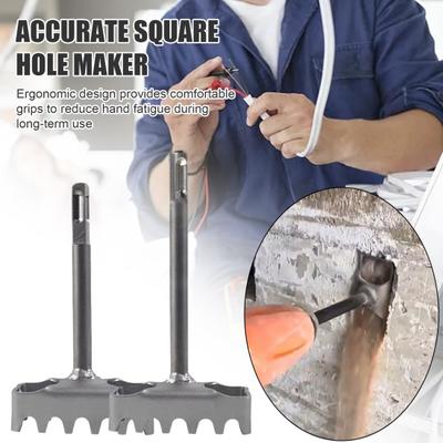 Vykružovák čtvercových otvorů Vysokopevnostní ergonomický design Vykružovací pila pro instalační krabice typu 86 Vykružovák pro zásuvkové otvory Nástroj pro vyřezávání otvorů