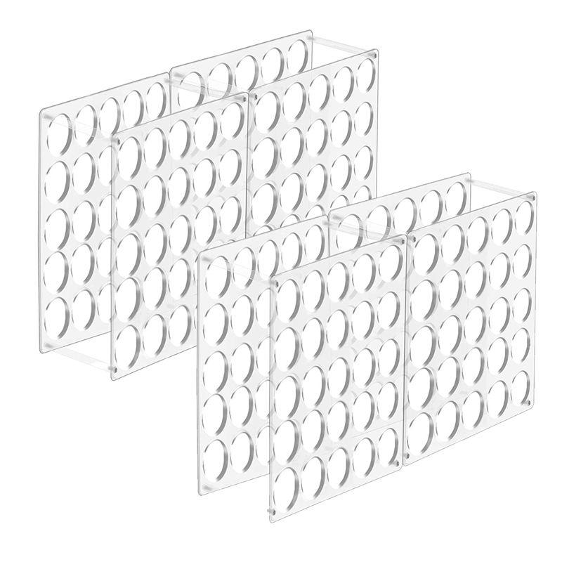 Vinyl Roll Storage Rack With 25 Holes Vinyl Roll Holder For Craft Room 12Inch X 12Inch 2Inch Holes 8270₽