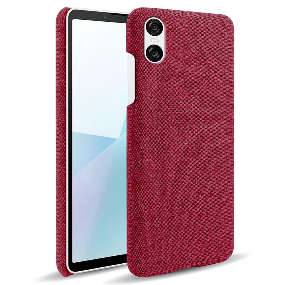 For Sony Xperia 10 VI Case Anti-Scratch Cloth+PC Phone Cover