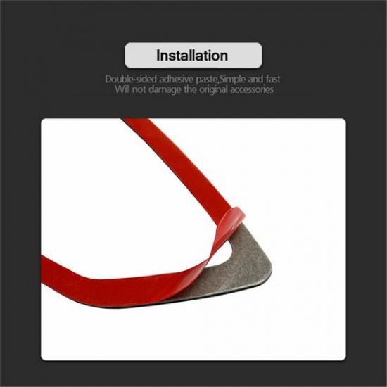 For BMW 3 Series E90 E92 05-12 Carbon Fiber Car Interior Door Handle Cover Trim