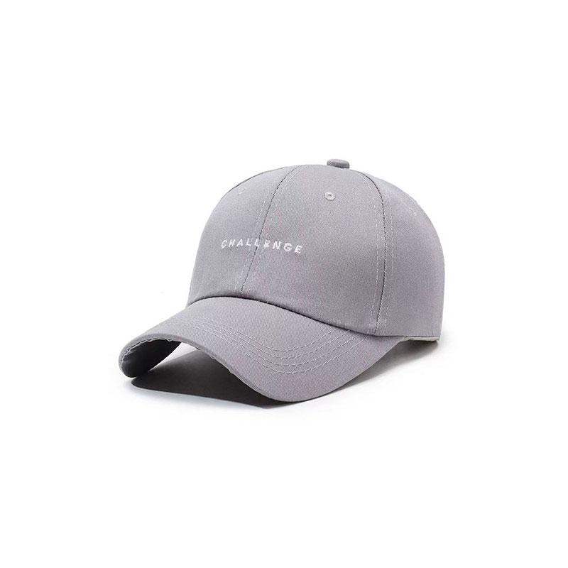 

New Trending Simple Letter Baseball Cap, Sun-shading Hat, Four Seasons Sunscreen Cap 56 58 сірий колір
