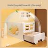Luxury Indoor Multi-Layer Cat Villa with Integrated Litter Box
