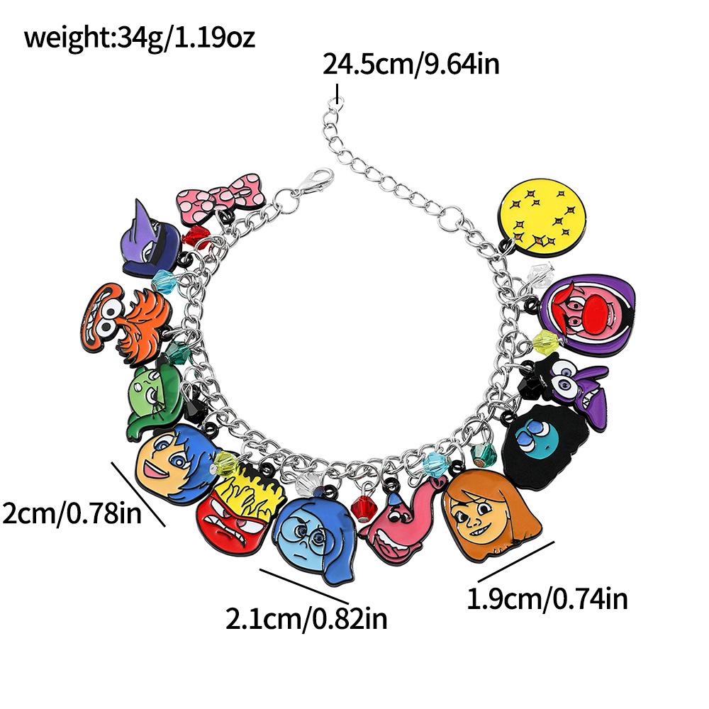 Halloween Anime Cartoon Theme Adjustable Superhero Character Bracelet Accessory