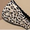 Fashion 2024 Spring and Autumn New Women's Shoes Korean Style Leopard Bow Crystal Design Ladies' Casual Flats Mary Jane Boat Shoes