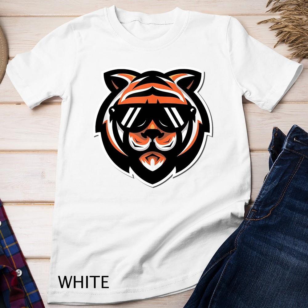 

Cool Bengal Tiger with Sunglasses Unisex T-shirt 3XL