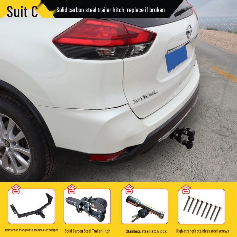 Enhanced Tow Bar for Nissan X-Trail, Qashqai, Murano, Terra, and New Paladin