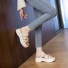 Summer new thick-soled daily home out casual women wear sandals one-word with skirt cool slippers
