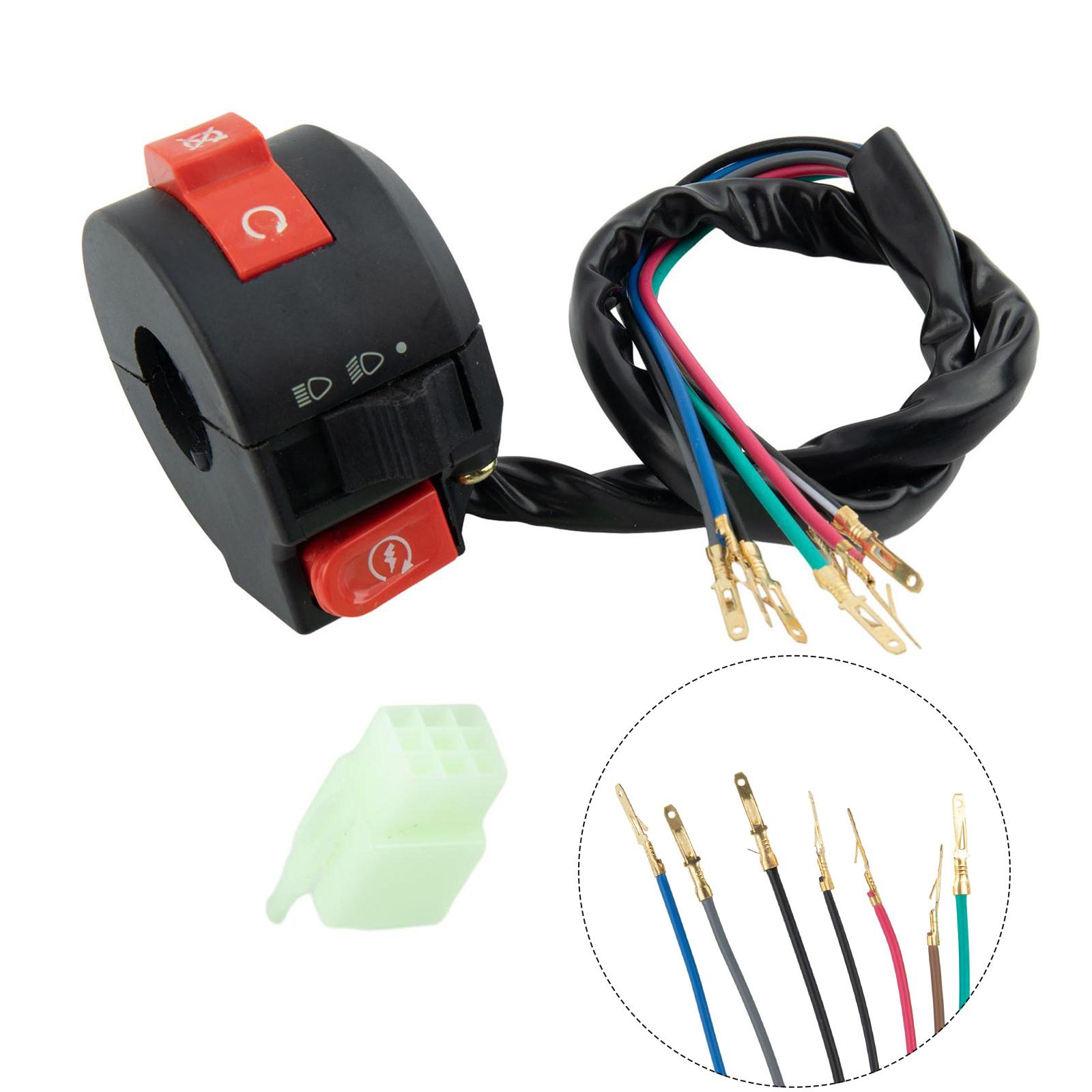 

High Quality Hot Sales New Useful Start Switch Replacement Parts For ATV Quad Accessories Fits 7/8\\\\\\\ Handlebar China Mainland