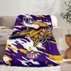 Vikings Team Spirit Portable Blanket/Soft Blanket Bedding Blanket Suitable for Travel Camping Living Rooms Offices Sofas Fan Gifts