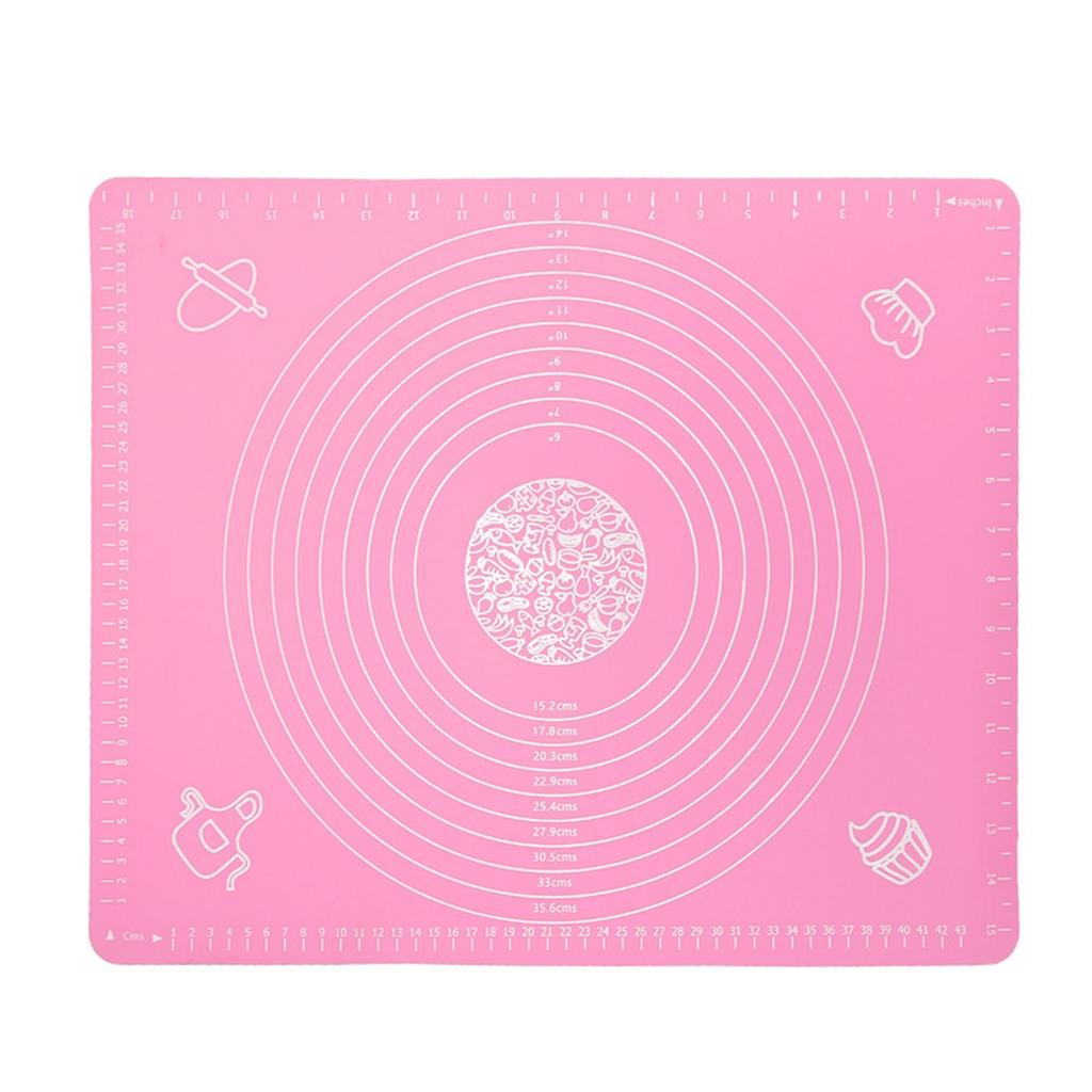 Food Silicone Mat Fondant Place Mat Kneading Dough Mat Rolling Dough With Scale Software Chopping Board Table Tool