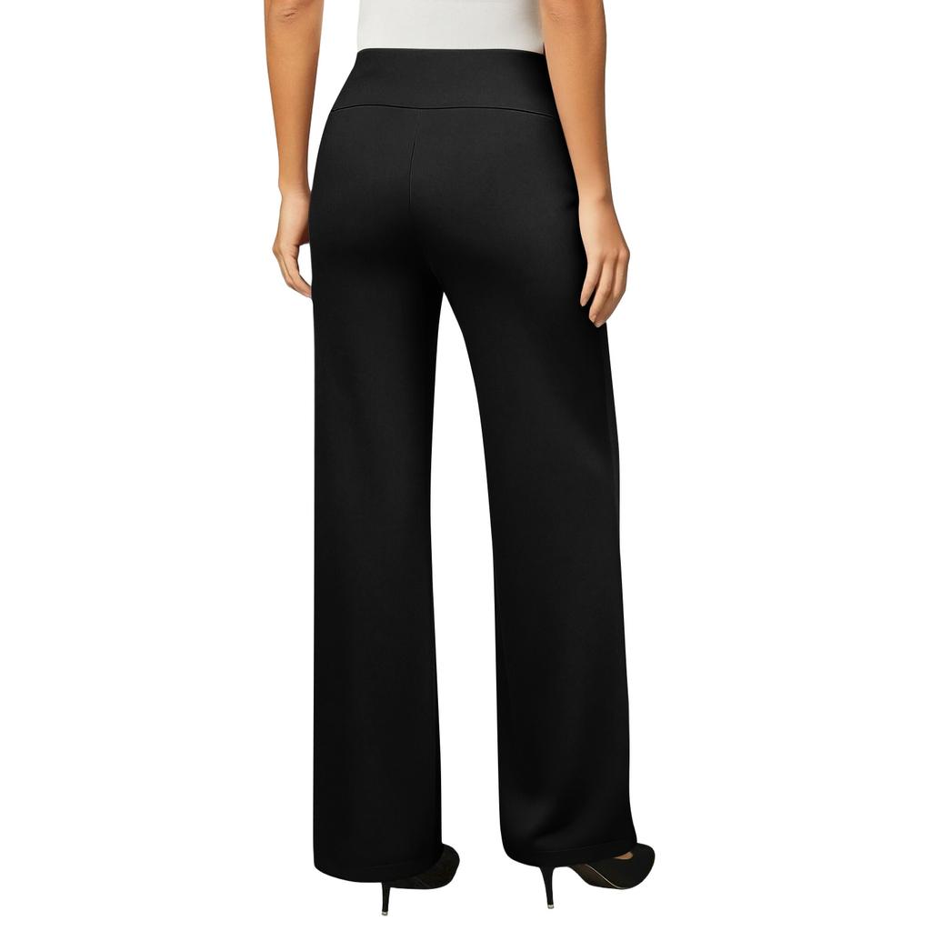 Women's high-waisted yoga pants, work pants, stretchy business-casual trousers