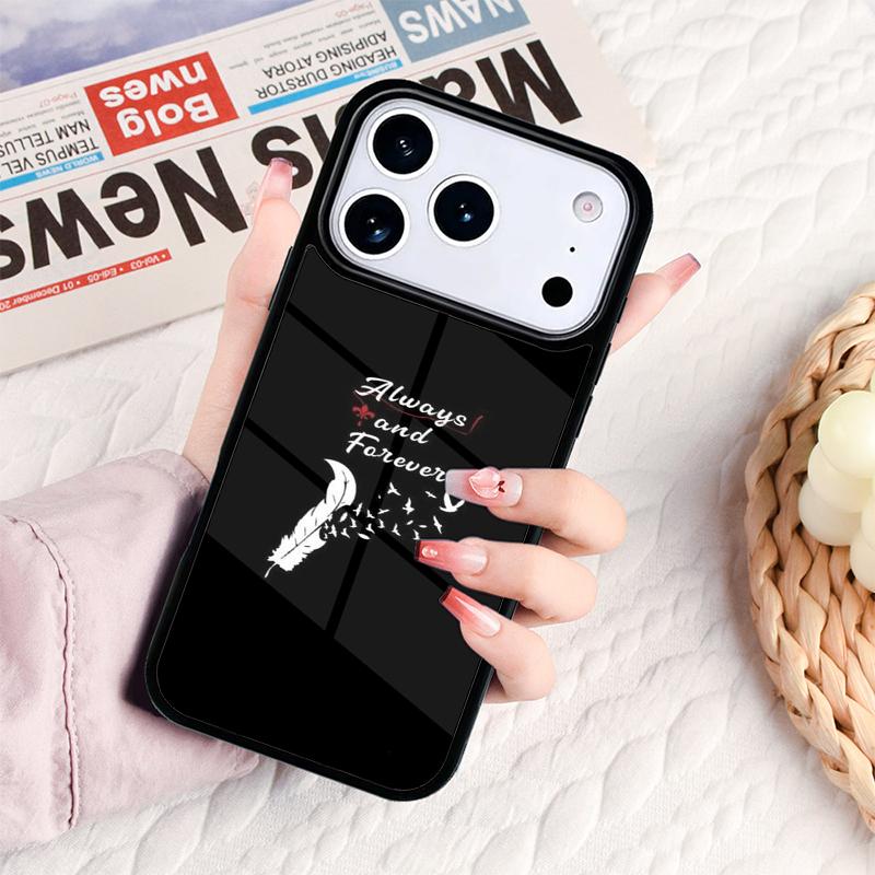 The Vampire Diaries Always And Forever Phone Case For IPhone 17 16e 15 14 13 12 11 Pro Max Air Mini Soft Protective Cover