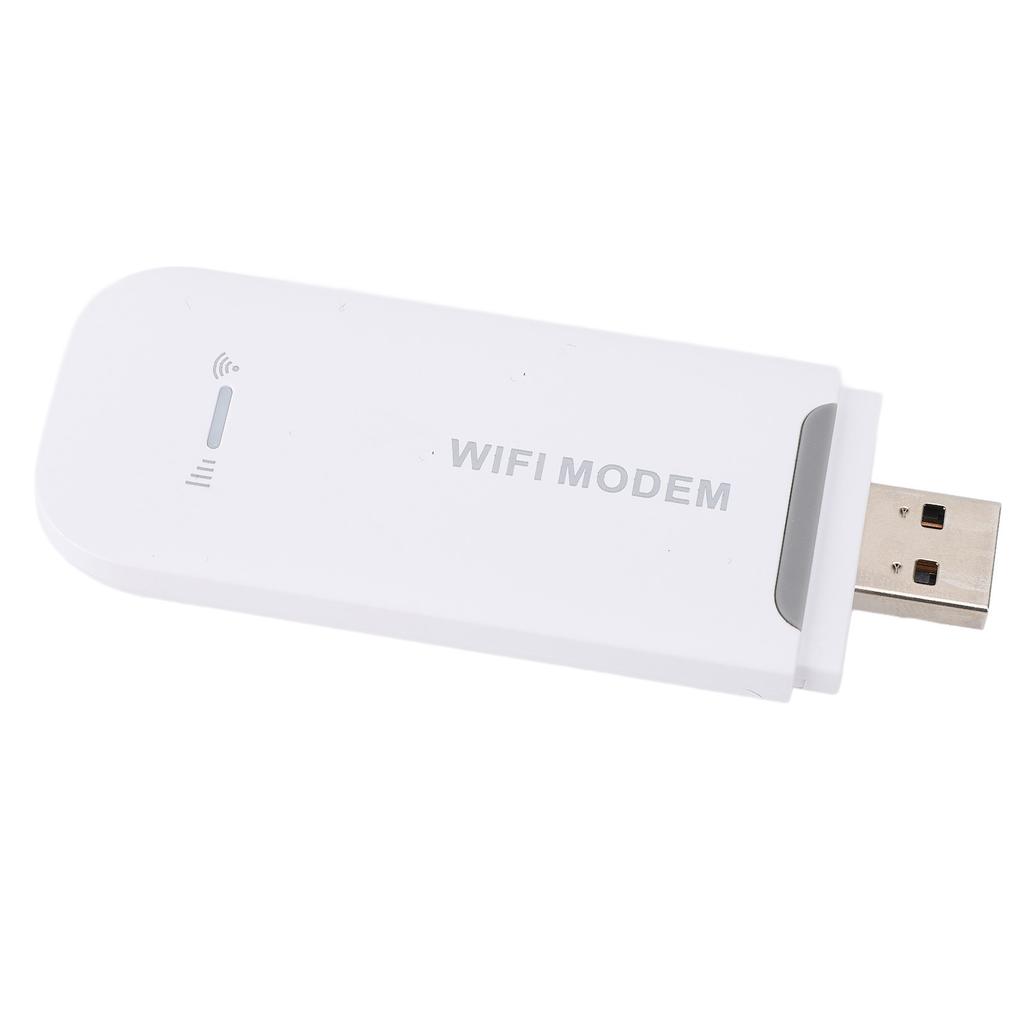 WiFi Modem 4G LTE USB Portable Hotspot Wireless Router for Travel High Speed 8 Connected Devices