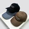 New Men Women Korean Simple Embroidered Letters Baseball Hats Sunshade Personal Versatile Retro Peaked Caps Fashion Travel Ins
