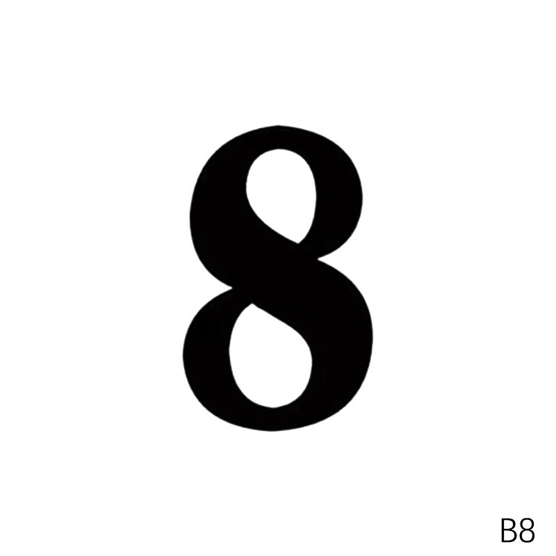 Wheelie Bin Stickers Self-Adhesive Trash Can Labels Pvc Number 0-9 Letters A-G Stickers Garage Car Bins Stickers Weatherproof