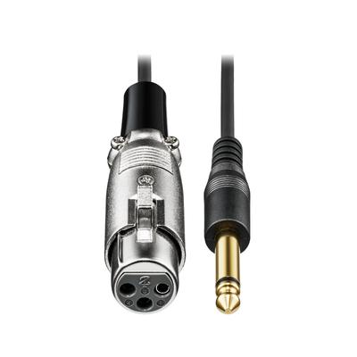 XLR Microphone Cable Female To Mono Standard for Dynamic and Amplifiers Audio-Technica AT-MI09/3.0 3.0m (XLR 6.3mm Plug) Microphones, Mixers,